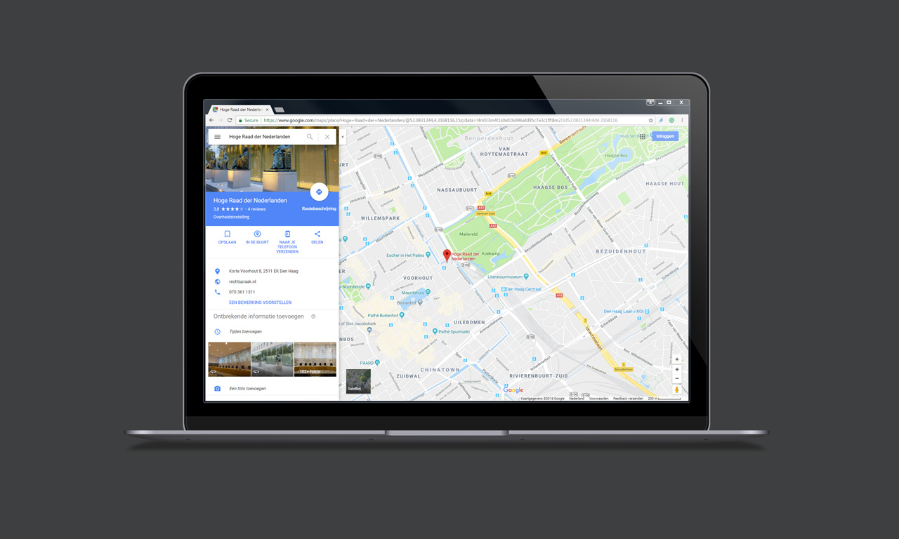 tranquilo-hoge-raad-google-maps-streetview
